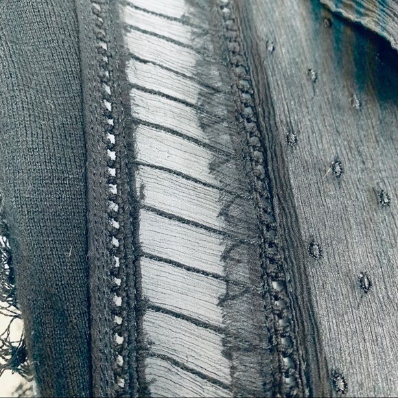 -LBD- Free People Knit & Sheer Dress - Picture 5 of 9